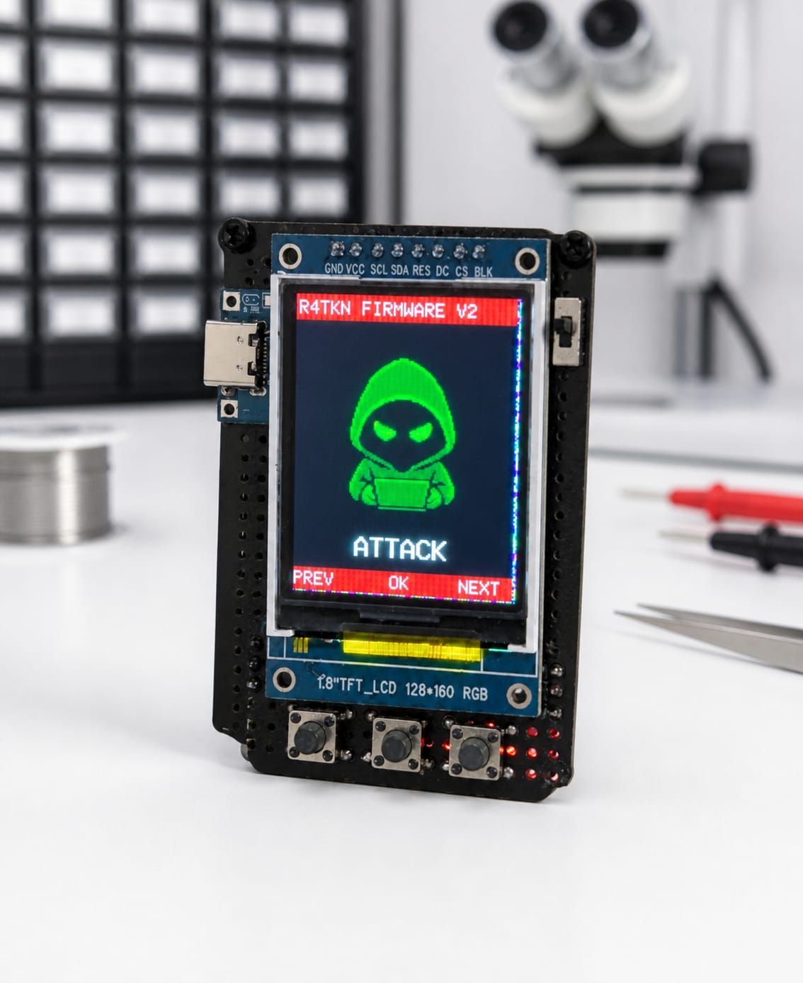 Jammer Dual-Band 2.4/5.8GHz con Pantalla OLED
