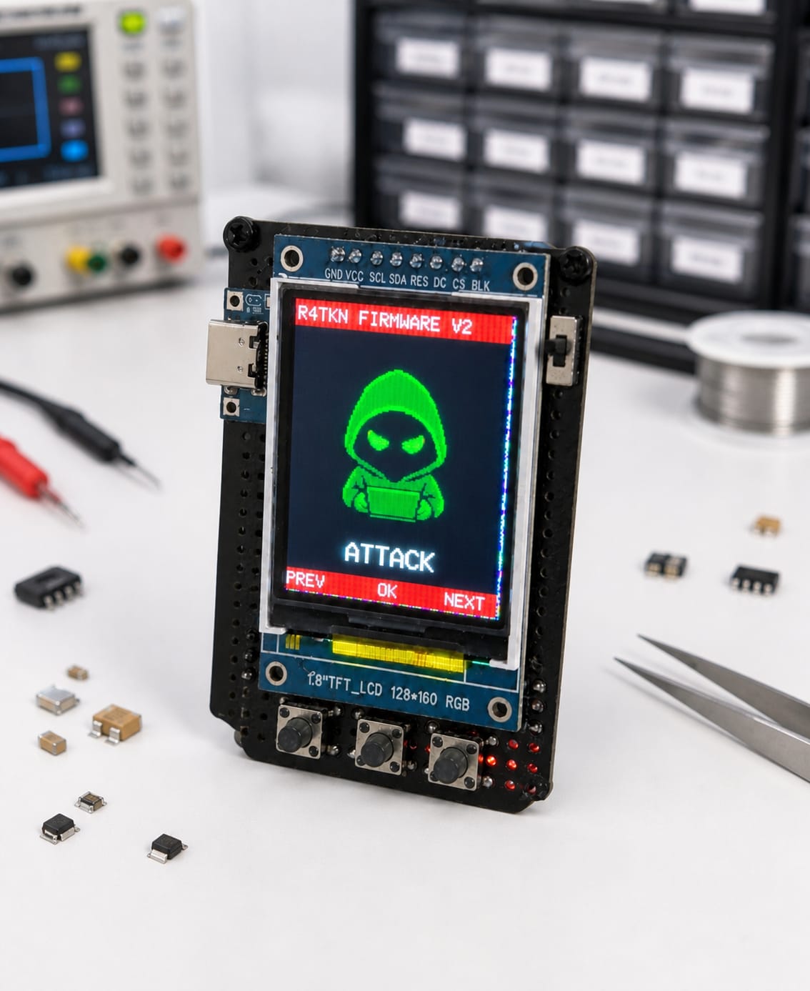 Jammer Dual-Band 2.4/5.8GHz con Pantalla OLED - Imagen 2