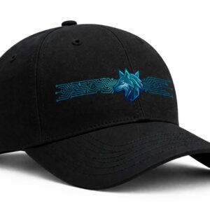 Gorra bordada - Lobo