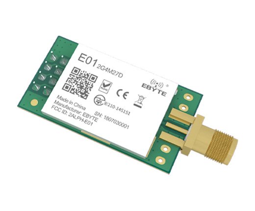 MÓDULO E01-2G4M27D nRF24L01+PA+LNA 2.4Ghz - Imagen 2