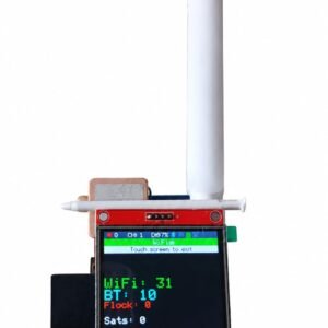 Marauder ESP32 – Analizador de Redes WiFi, Bluetooth y GPS con Pantalla Táctil